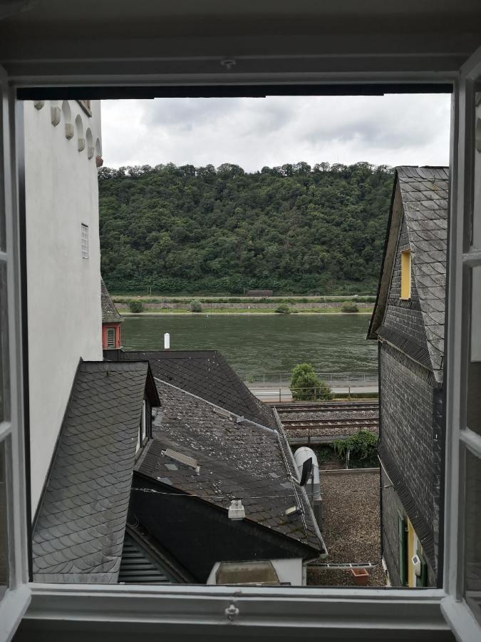 Ferienwohnung Goldner Stern Kaub Exterior foto